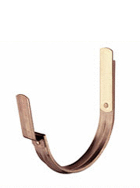 An NG Bracket in Copper With a point for a Nail